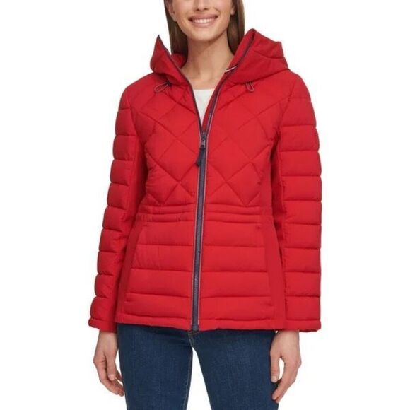 Tommy Hilfiger Ladies' Quilted Jacket - Picture 1 of 5